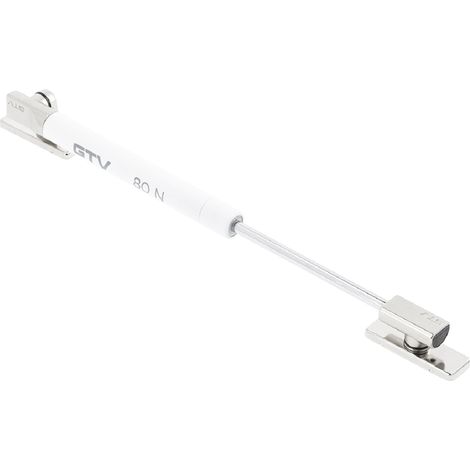 Klappenbeschlag Gasdruckfeder Kompressionsfeder Klappenhalter ø 15mm Weiß 150N (1/5)
