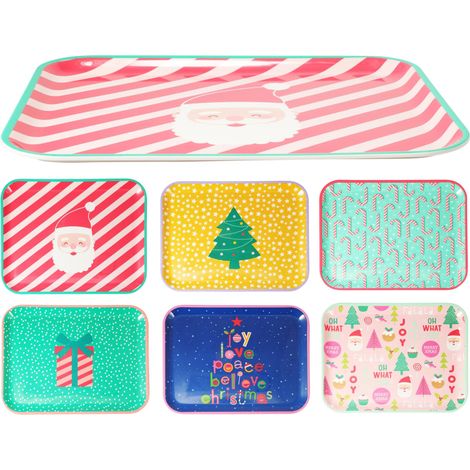 Vassoio in melamina 37 x 29 cm modello assortito PERAGA CHRISTMAS