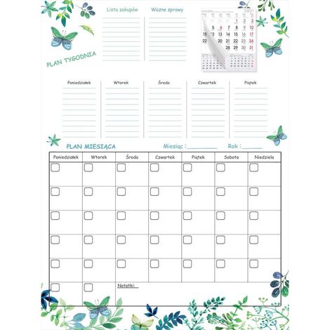 Agenda frigo Tableau magnétique Grand Agenda mensuel hebdomadaire XXL