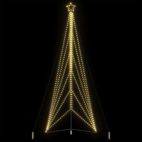 Sapin de Noël à LED-Décoration de Fête pour Noël 861 LED blanc chaud 478 cm 111923 (1/5)