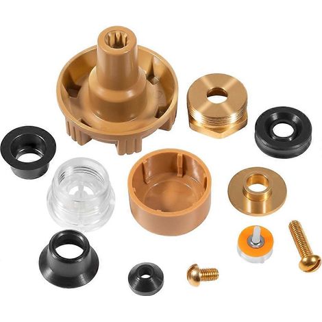 RK-17MH Reparaturset mit Metallgriff, kompatibel mit Woodford Außenwasserhähnen Modell 17 – Komplettes 12-teiliges Set für frostsichere Hydranten (1/5)