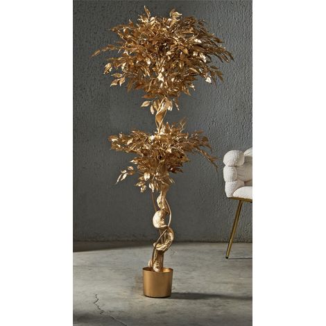 Plante Ficus Benjamin Gold 154 cm. 78 x 154 cm (1/3)