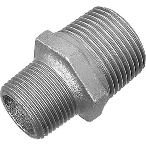 Raccord galvanisé - Mamelon réduit mâle galva Ø 2''x1'' de Centrocom