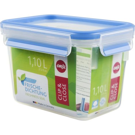EMSA 508541 recipiente per cibo Rettangolare Scatola Trasparente 8 pz (1/4)