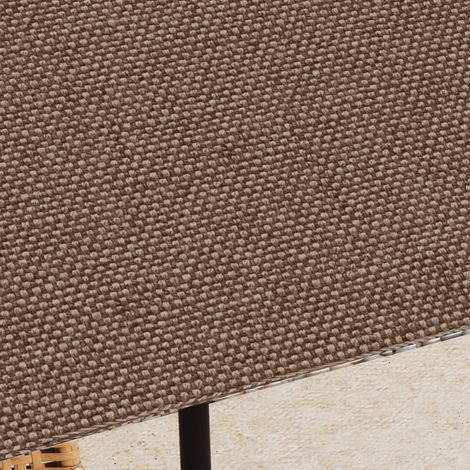 Tente de Jardin 3x3 m de Rechange, Toit Imperméable Polyester 180g/m², Marron, 298x295 cm, avec 8 Aérations et Évacuations d'Eau, Pièce Unique (1/5)