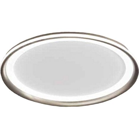 Plafonnier LED EDGE Gris titane 66W Perenz en aluminium