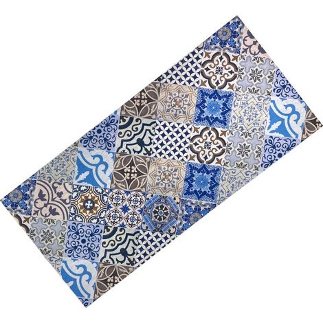 Tapis de passage pour CUISINE Tapis de passage antidérapant majolique fabriqué en Italie Cm. 50x100 (1/5)