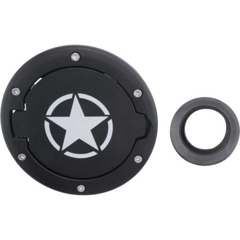 Couvercle de Bouchon RéServoir D'Essence 4 Portes 2 pour Jk 2007-2018 et Accessoires Automobiles IllimitéS (1/4)