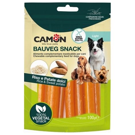Camon Bauveg Snack con Patate dolci e Zucca da 100 gr