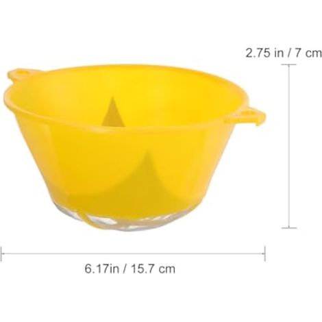 Lot de 10 filtres à peinture en plastique avec filtre à peinture en maille fine en nylon pour filtres à huile pour résidus alimentaires (1/5)