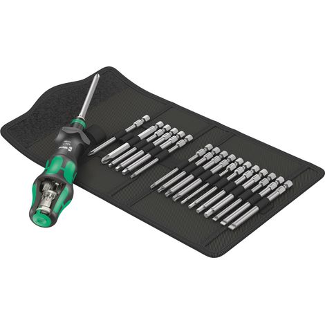 Wera  Bitset  KK  Turbo  Imperial  1  19  piezas  Ranura  /  PH  /  TORX  /  Hexagonal  /  Cuadrado  -  5057483001 (1/5)