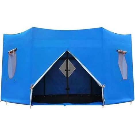 Tente De Trampoline 1.8 M/2.4 M/3 M/3.7 M. Housse Coupe-Vent. Auvent Protection Solaire Anti-UV. Adaptée pour Rond À 6 Poteaux Droits 8 pieds - (1/5)