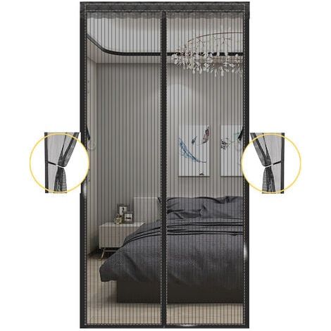 Magnetic mosquito net door, 90x200cm magnetic balcony door, non-porous fly screen, mosquito net curtain, mosquito net door, patio door, living room revolving door (1/3)