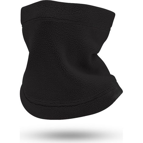 Cagoule Tactique En Polaire - Masque De Ski Avec Protection Du Cou - Tissu Épais Résistant Au Vent - Pour Sport D'hiver Et Plein Air - Noir (1/2)