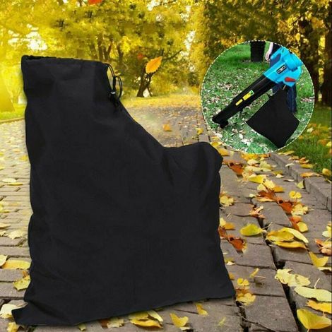 Sac aspirateur noir en polyester pour souffleur de feuilles, collection b-AquaForge Garden Leaf. (1/5)