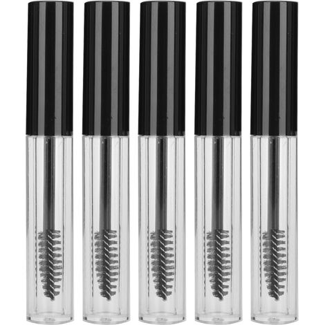 Flacon vide pour sérum de croissance des cils, 5 pièces, tube distributeur de mascara, récipient à huile (1/5)