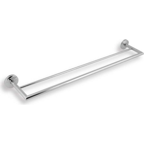 Novaservis Metalia 11 - Portasciugamani doppio 65 cm, cromo 0125,0