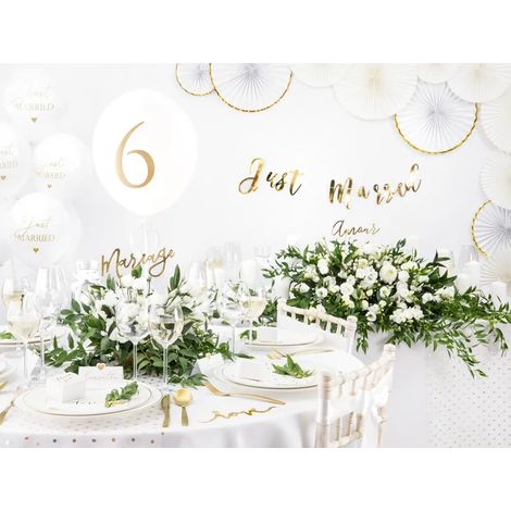 Nappe ronde blanche mate anti-taches 230 cm (1/3)