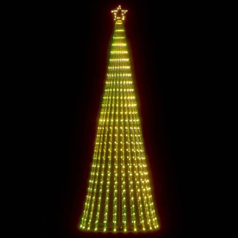 Sapin de Noël à LED-Décoration de Fête pour Noël 475 LED blanc chaud 247 cm 742544 (1/5)