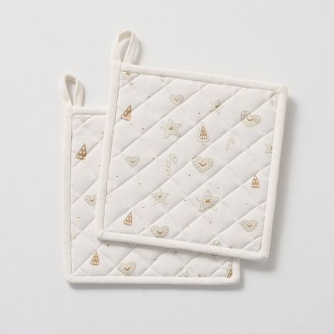 Küchenunterlagen aus Baumwolle, BAKERY, 20 x 20 cm