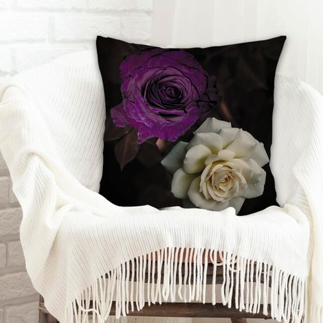 Housse de coussin décorative salon doux et respirant pour anniversaire de mariage la saint-valentin