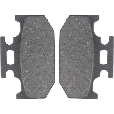 1 Satz schwarze Motorrad-Vorderradbremsbeläge für KDX125 DR250 DR350 DT125 TTR250. (1/5)