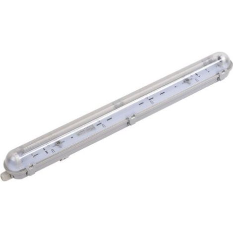 Réglette étanche pour tube LED T8 60cm IP65 (boitier vide) - SILUMEN (1/5)