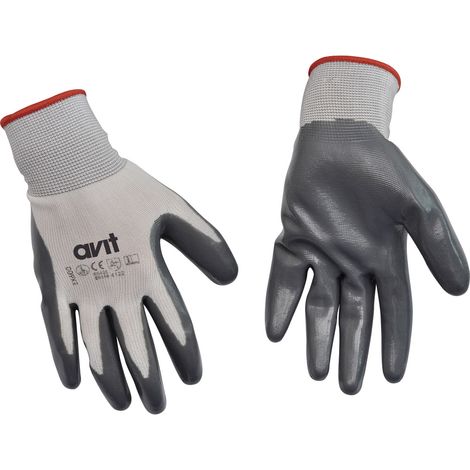 AVIT AV13072 Nitril Arbeitshandschuh Größe (Handschuhe): 9, L EN 397 1 St.