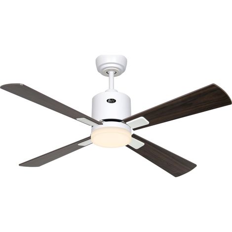 Ventilateur de plafond ECO NEO III 103, blanc - blanc/gris clair, Wi-Fi avec éclairage (1/2)