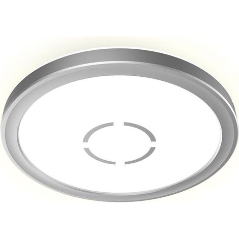 Slim LED Panel, Ø 19 cm, 1400 LUMEN, 12 WATT, Silber, Briloner Leuchten (1/5)