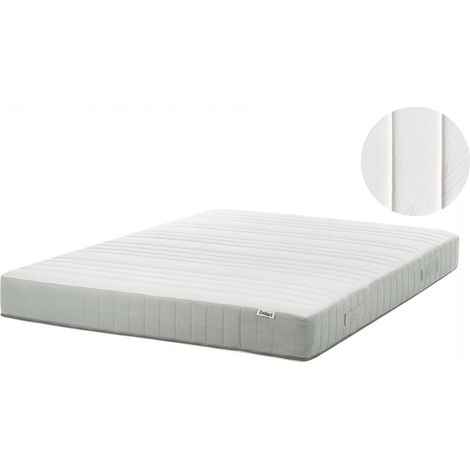 Materasso a molle insacchettate a media rigidità sfoderabile a 7 zone 140 x 200 cm Roomy (1/5)
