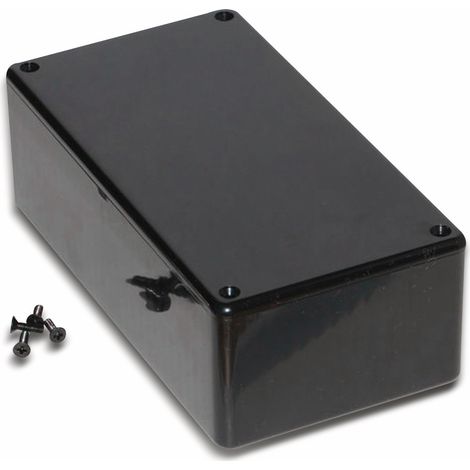 Boîtier Hammond Euro, 1591DBK, 150 x 80 x 50