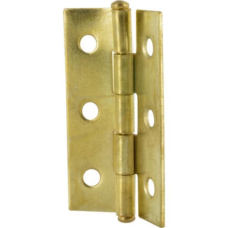 Bisagra recta de acero inoxidable 50x30, en par