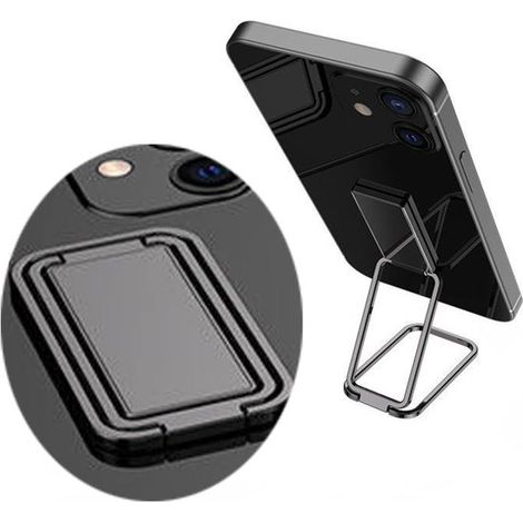 Verstellbarer, um 360° drehbarer Handyringhalter, Fingerhalterung aus Metall, geeignet für Smartphones und Tablets, kompatibel mit allen Modellen. (1/5)
