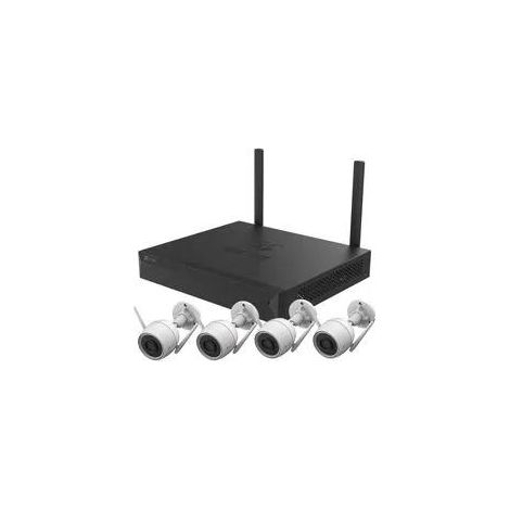 Kit de videovigilancia ezviz NVR X5S 4 cámaras sin cable 8 TB