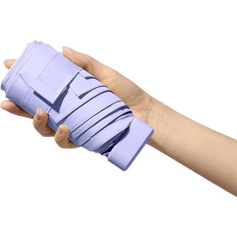 Parapluie pliant compact anti-UV femme, UPF 50, léger, petit et portable. (1/5)