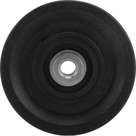 Lot de 10 poulies de 3,5 pouces en nylon silencieux et durable, à roulement universel, pour grues, équipements de gym, portes de garage, échelles et monte-charges. (1/5)