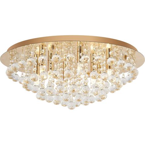 Ceiling Lightdimmable 'Gillion' made of Crystal for Living Room & Dining Room