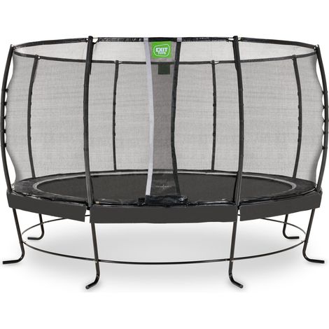 Trampoline EXIT Lotus Premium ø427cm - noir (1/5)