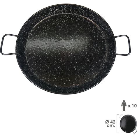 Paellera Esmaltada Garcima 42cm Envío Gratuito