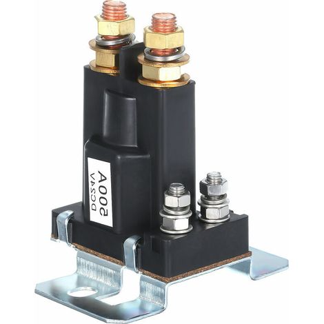 Portable 24V 500A High Continuous Current Dual Relay Battery Isolator Forklift Motor Contactor Start Type