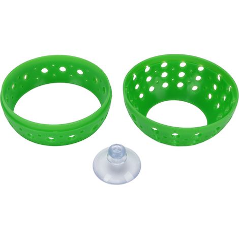 Abri pour poissons d'aquarium, grotte décorative avec ventouse pour crevettes vertes, idéal pour les bettas. (1/5)