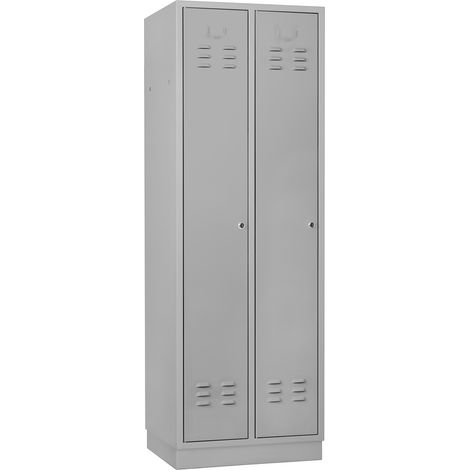ADB Umkleideschrank Regular Spind lichtgrau 1775x600x500 mm (1/5)