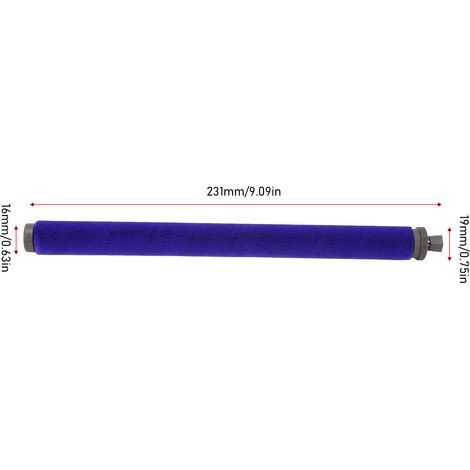 Ortviai Brosse rotative pour aspirateur Dyson V6/V7/V8/V10/V11, tête de balai en ABS et fibre, remplacement facile (1/4)