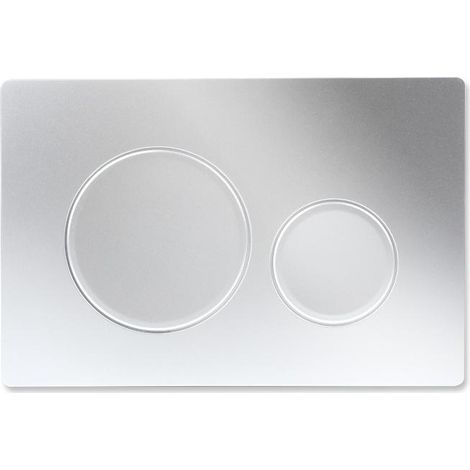 KLVGTIFS PU - Plaque de double chasse d'eau pour les séries Geberit UP300, UP320, UP700 et UP720 Plaqué or (1/4)