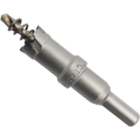 AIDUCHO Scie Cloche Bimétallique En Carbure T.C.T Robuste De Qualité Industrielle Coupe Trou En Acier Inoxydable (19mm)