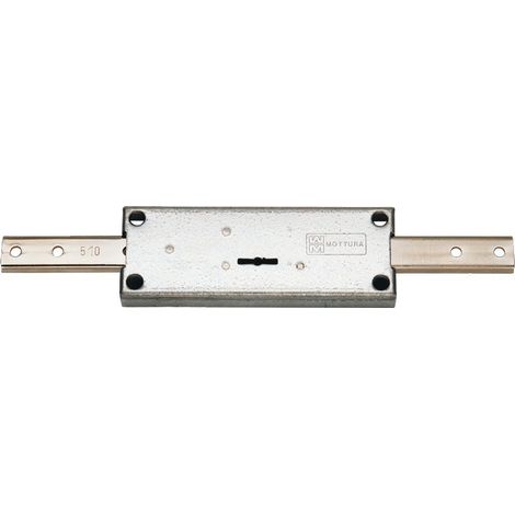 Mottura – Serrure électrique de rideau métallique centrale – Double panneton zingué – Acier traité anti-corrosion – Installation facile – Dimensions 156x56mm (1/5)