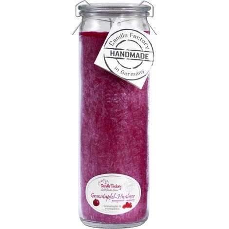 Candle Factory Big Jumbo Granatapfel Himbeer Duftkerze Dekokerze 306-077 (1/5)