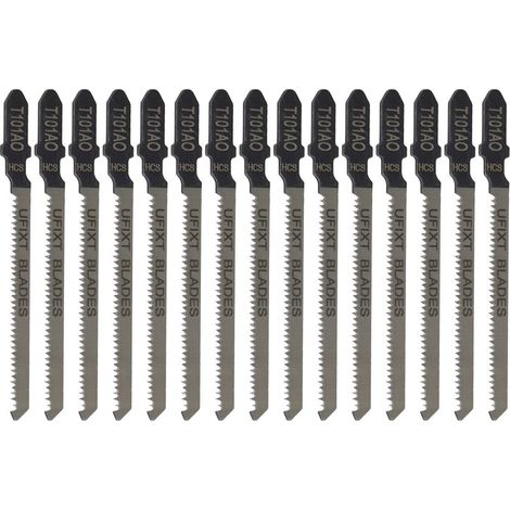 Jigsaw Blades T101AO For High Speed Wood Cutting High Carbon Steel HCS 15 Pack (1/3)
