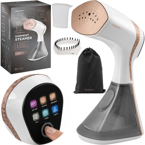 Défroisseur vapeur 2000 W avec écran tactile LCD et réservoir de 320 ml (1/5)